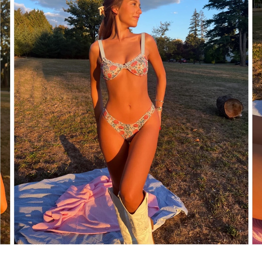 Strawberry milkmob bikini set